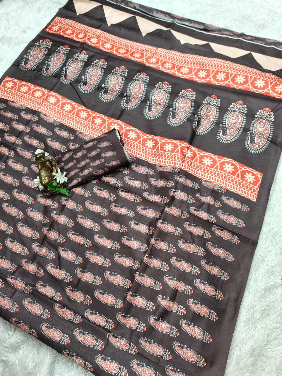 Premium Silk Printed Saree