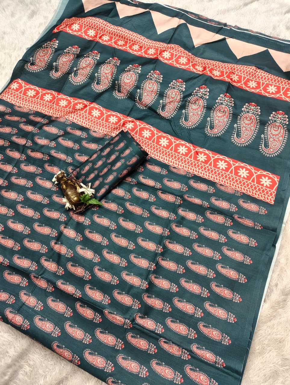 Premium Silk Printed Saree