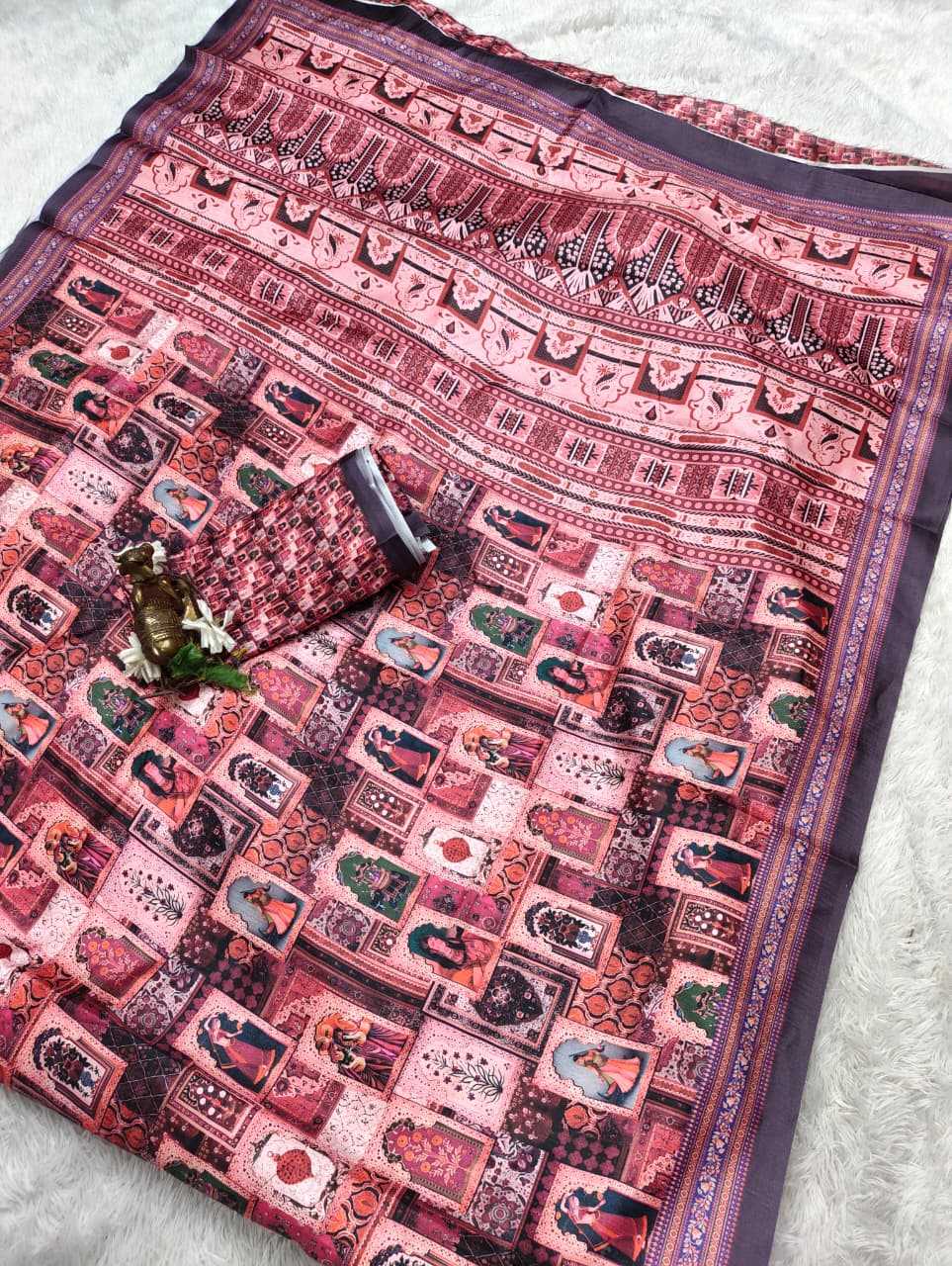 Premium Silk Printed Saree
