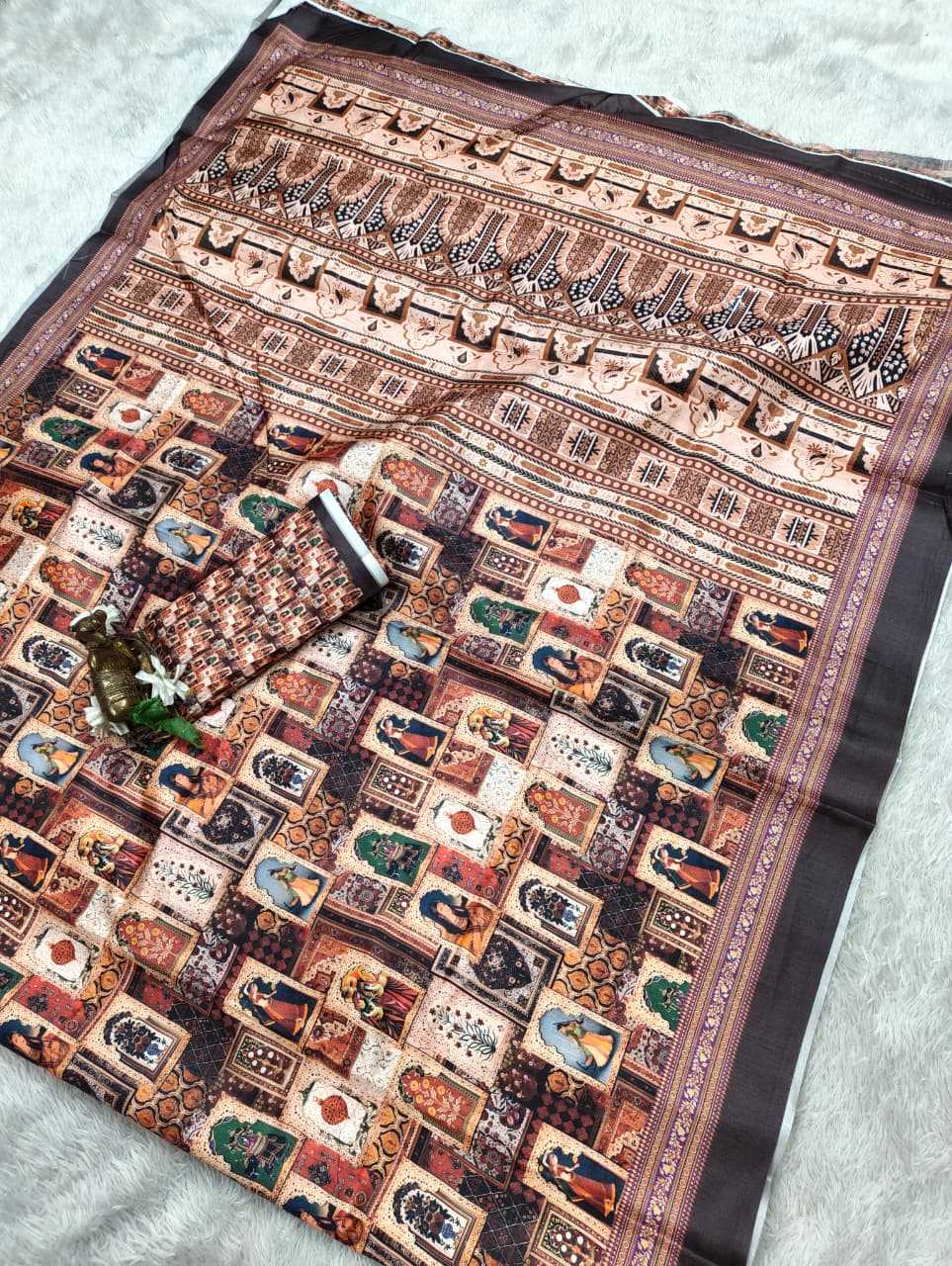 Premium Silk Printed Saree