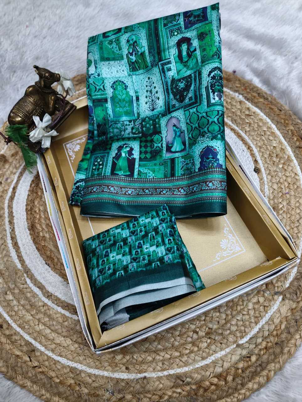 Premium Silk Printed Saree