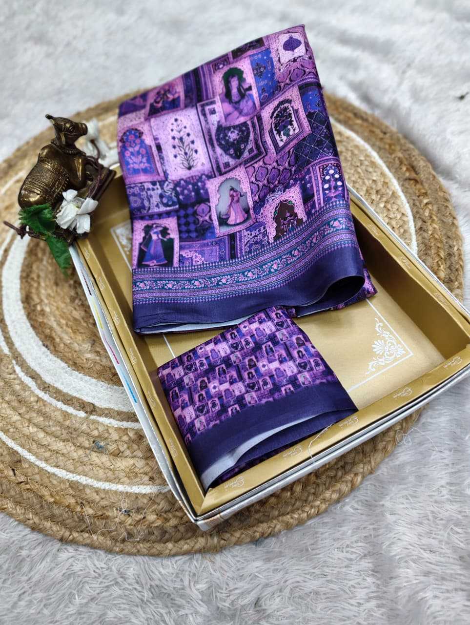 Premium Silk Printed Saree