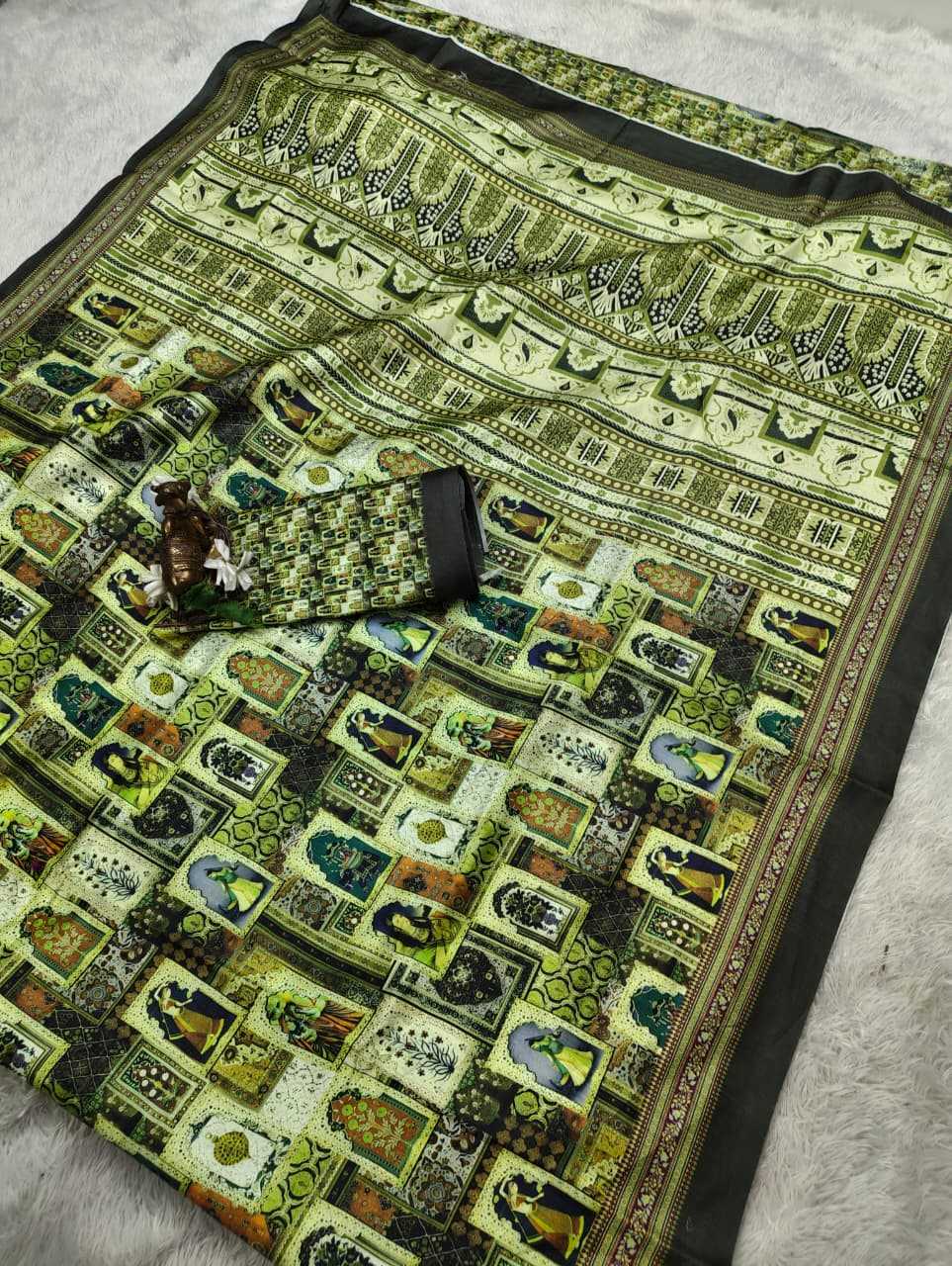 Premium Silk Printed Saree