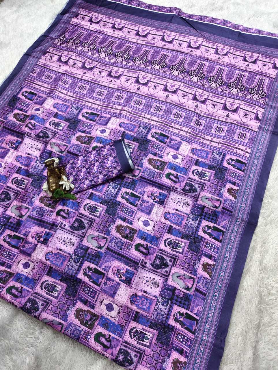 Premium Silk Printed Saree