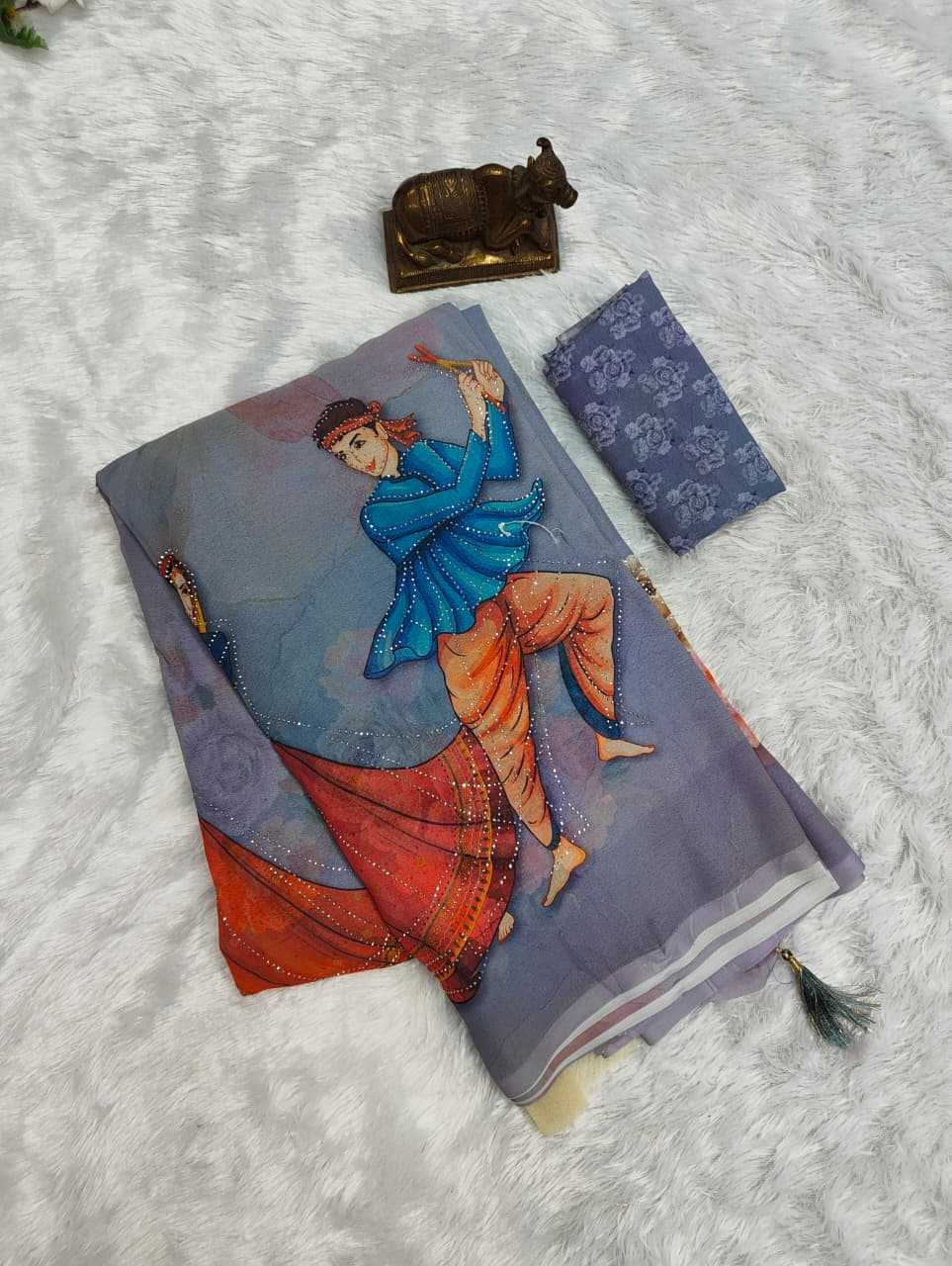 Printed Saree