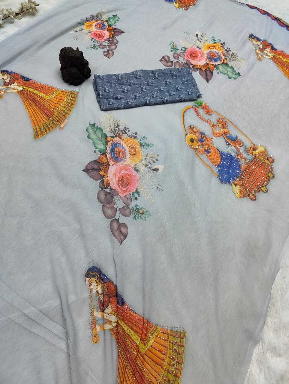 Printed Saree