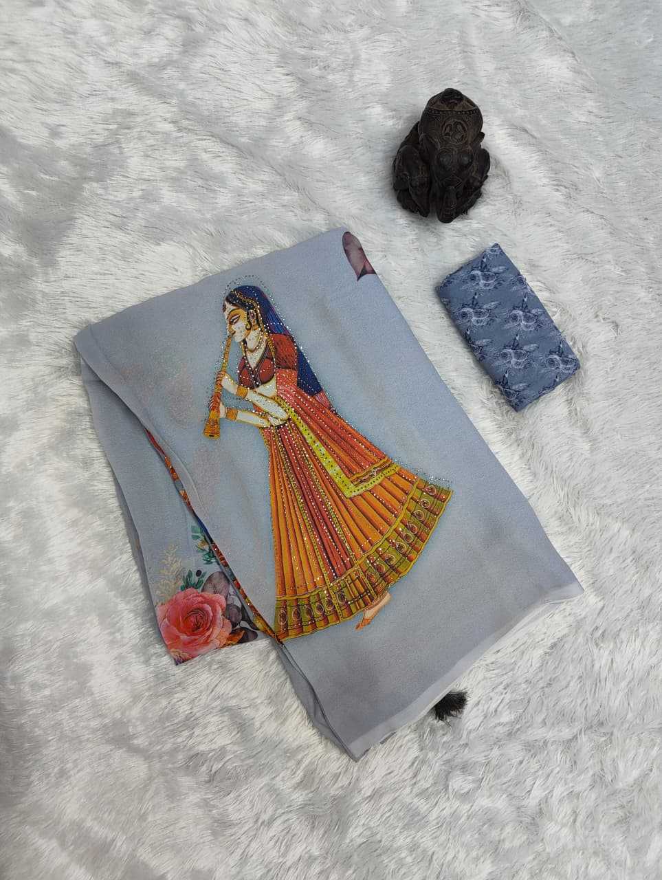 Printed Saree