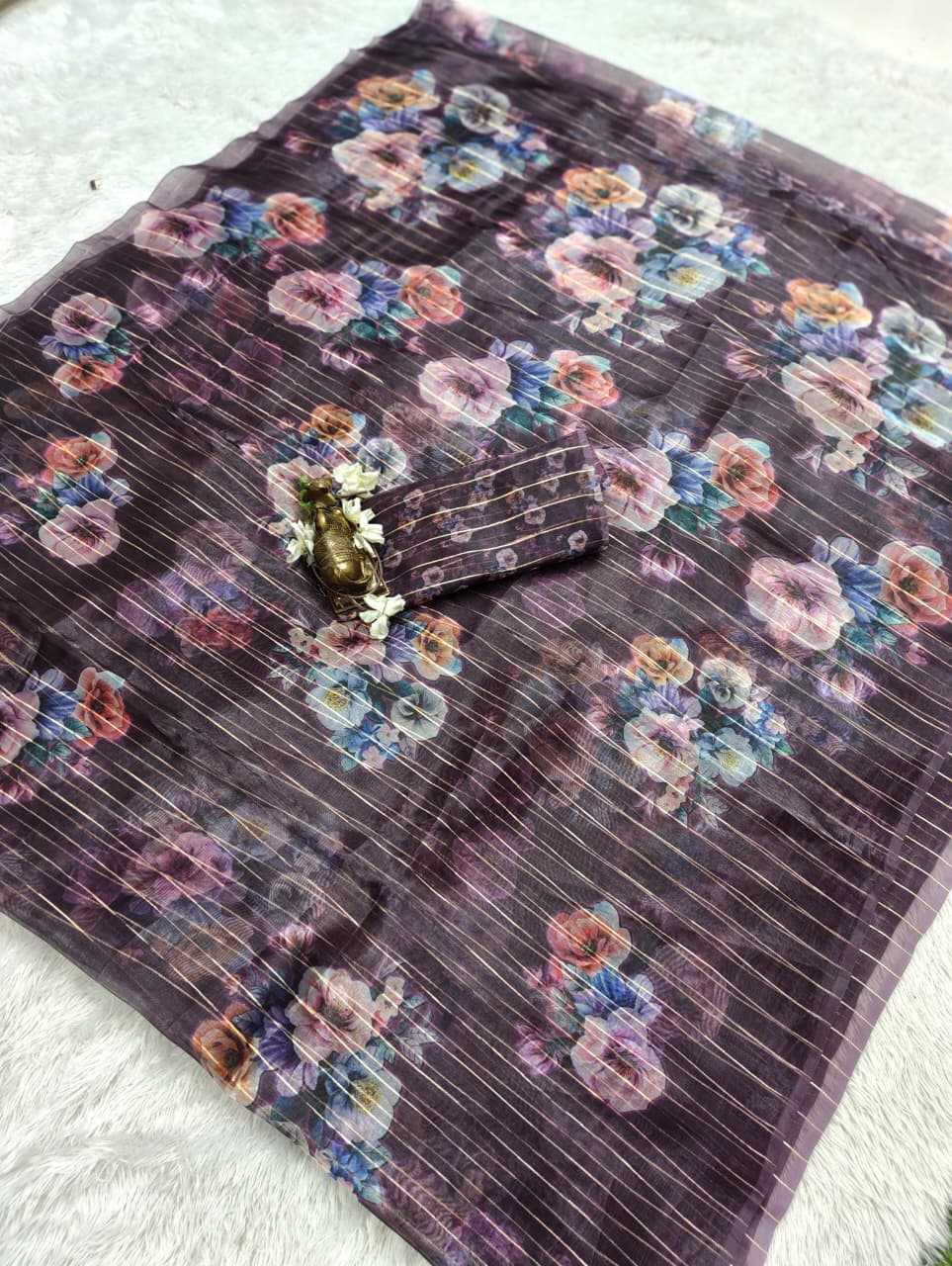 Organza Designer Saree
