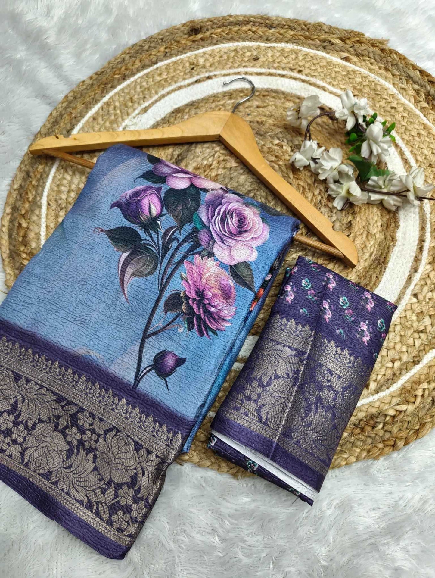 Jacquard Saree