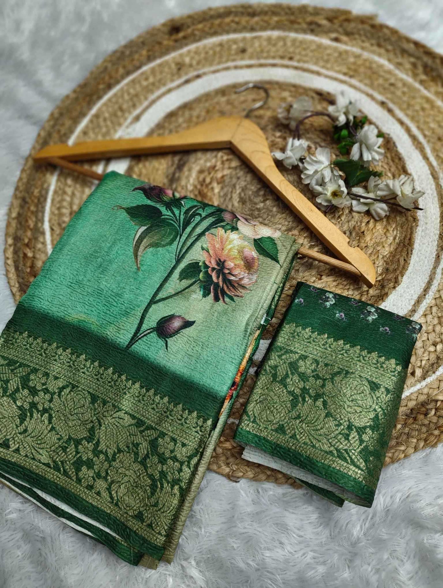 Jacquard Saree