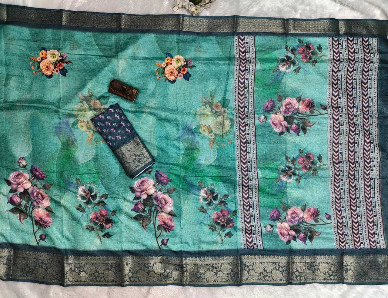 Jacquard Saree