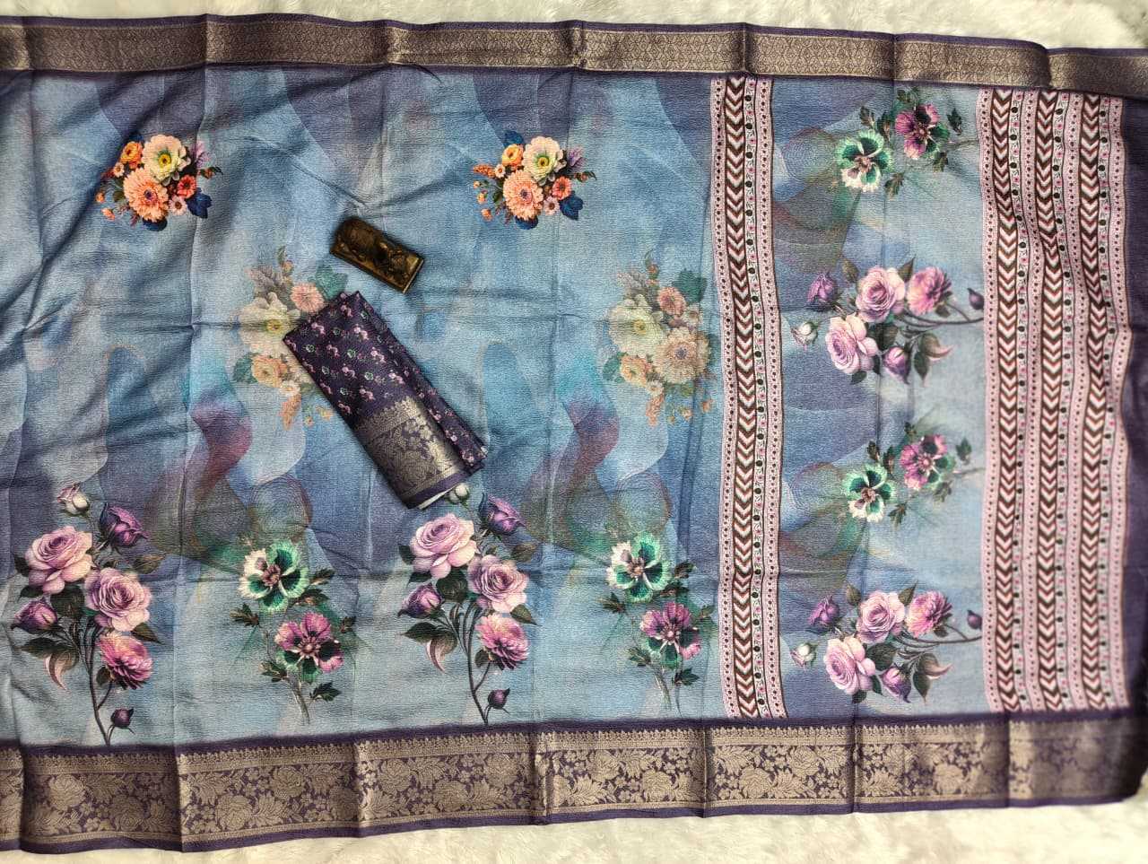 Jacquard Saree