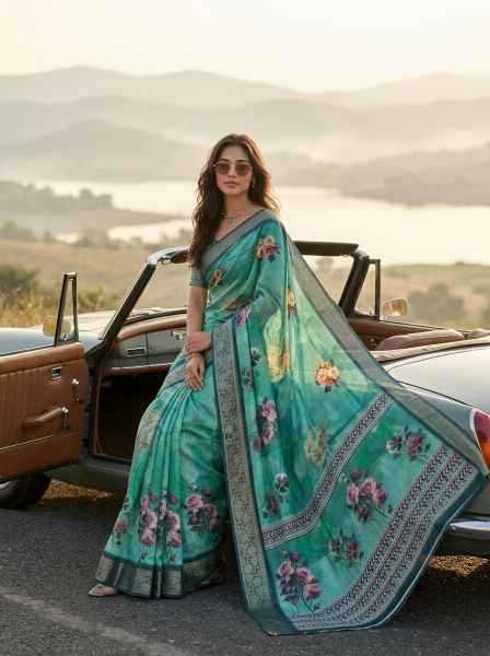 Jacquard Saree