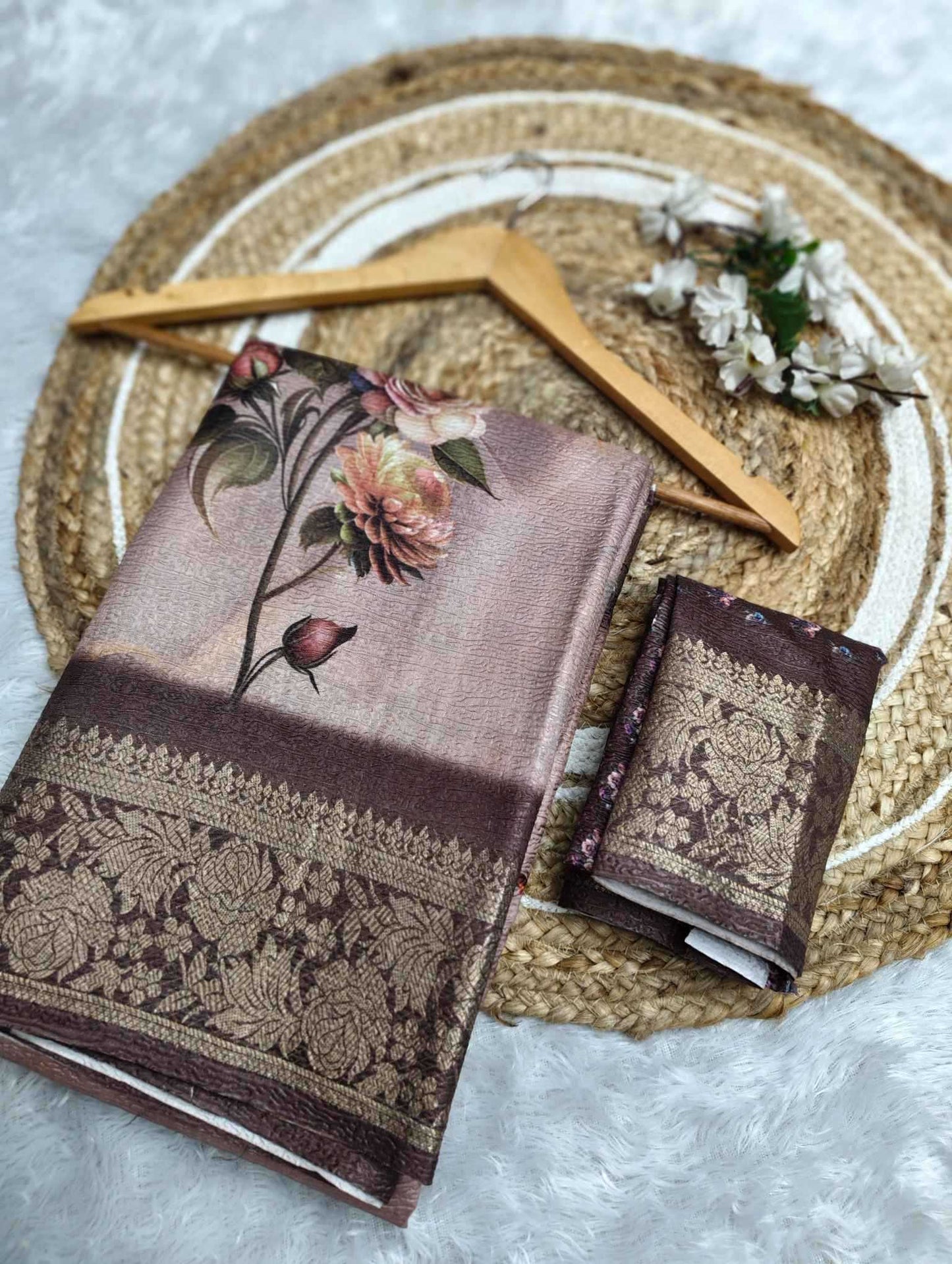 Jacquard Saree