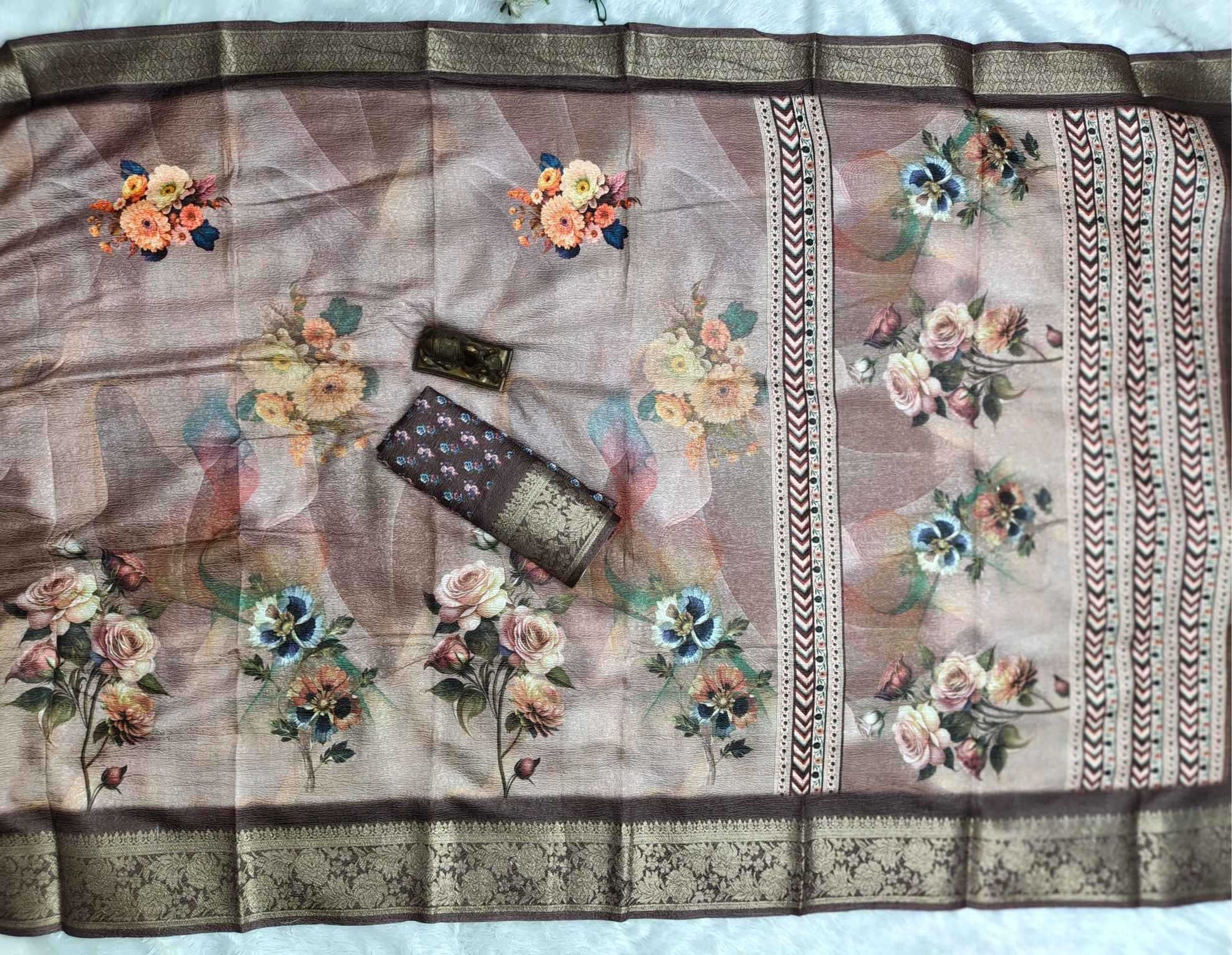 Jacquard Saree