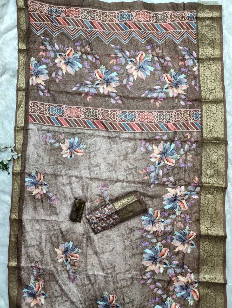 Jacquard Saree