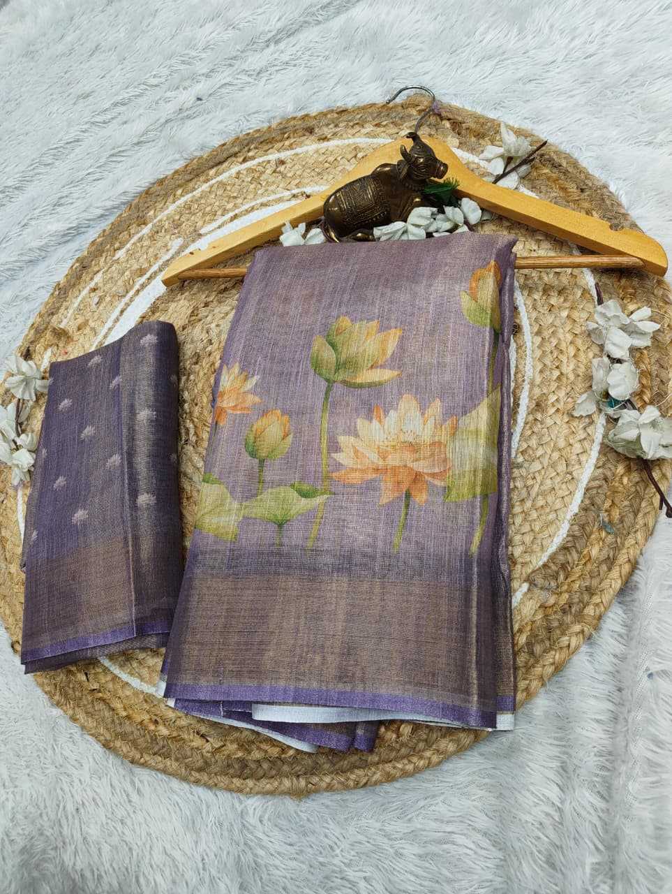 Printed Silk Saree