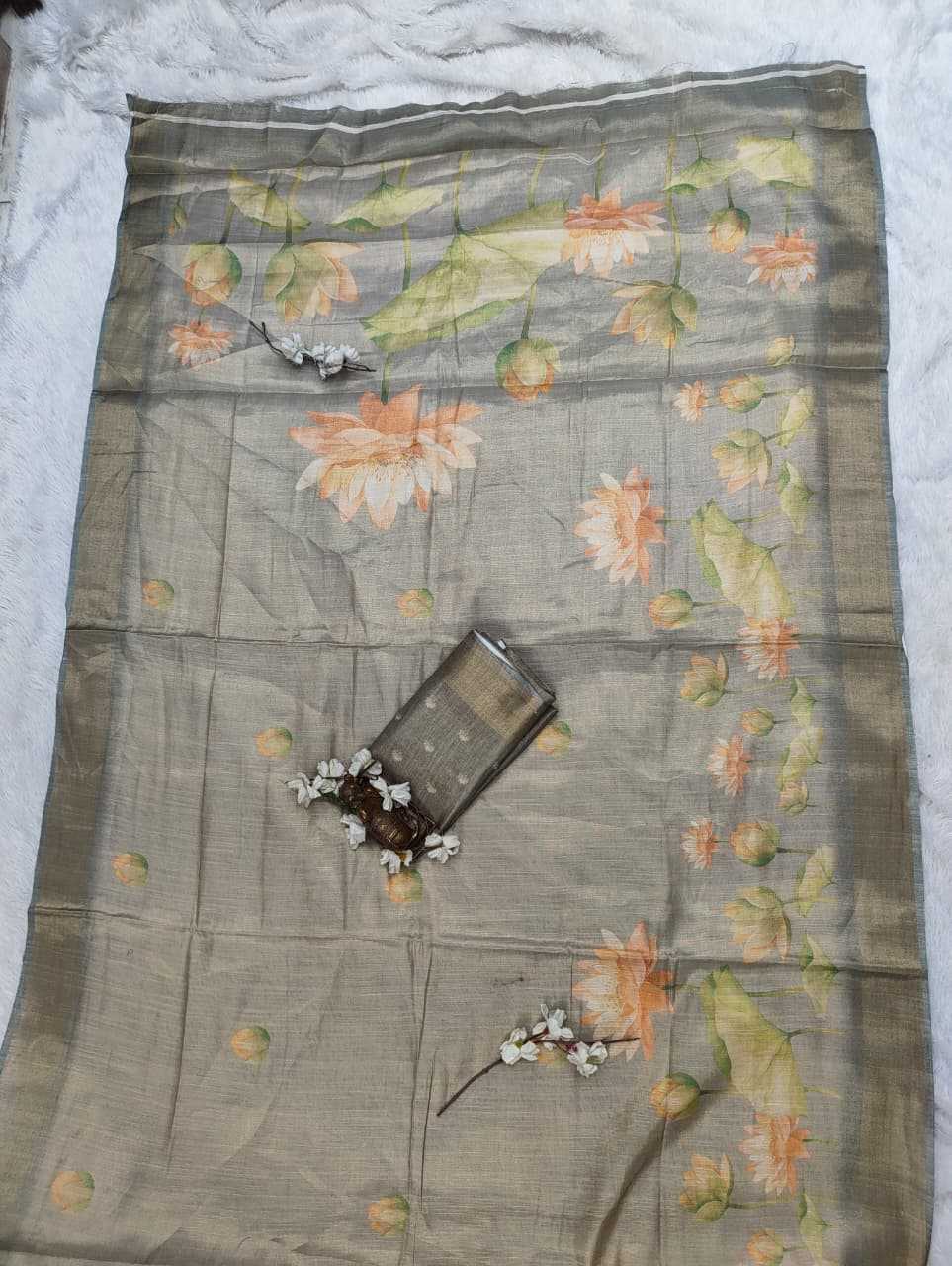 Printed Silk Saree