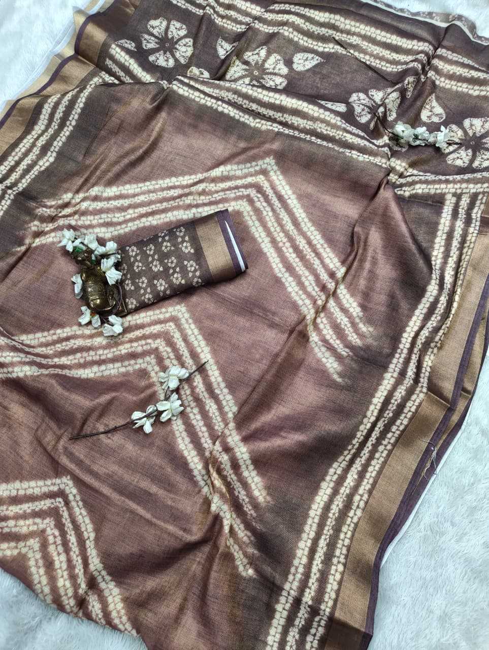 Printed Silk Saree