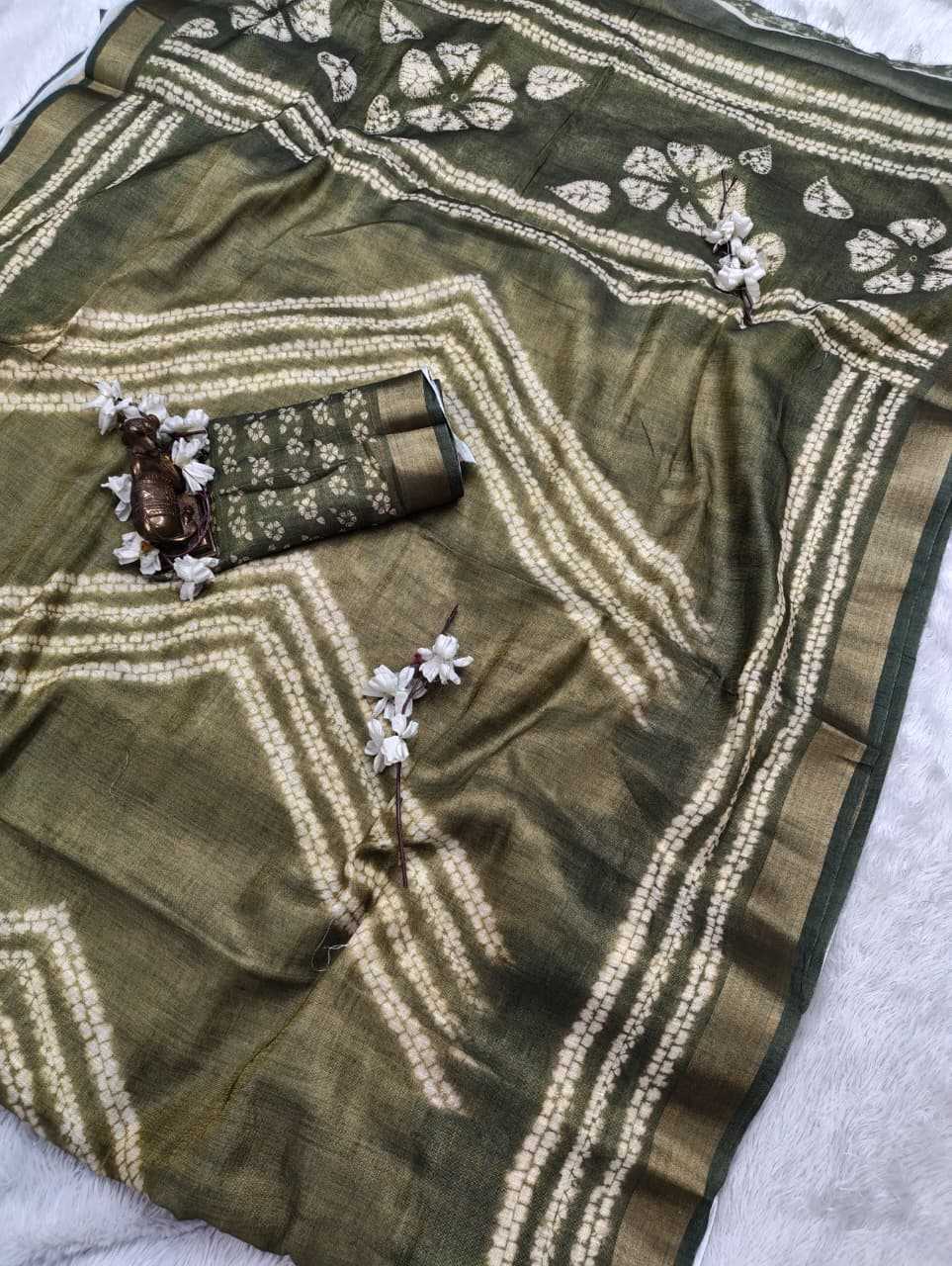 Printed Silk Saree