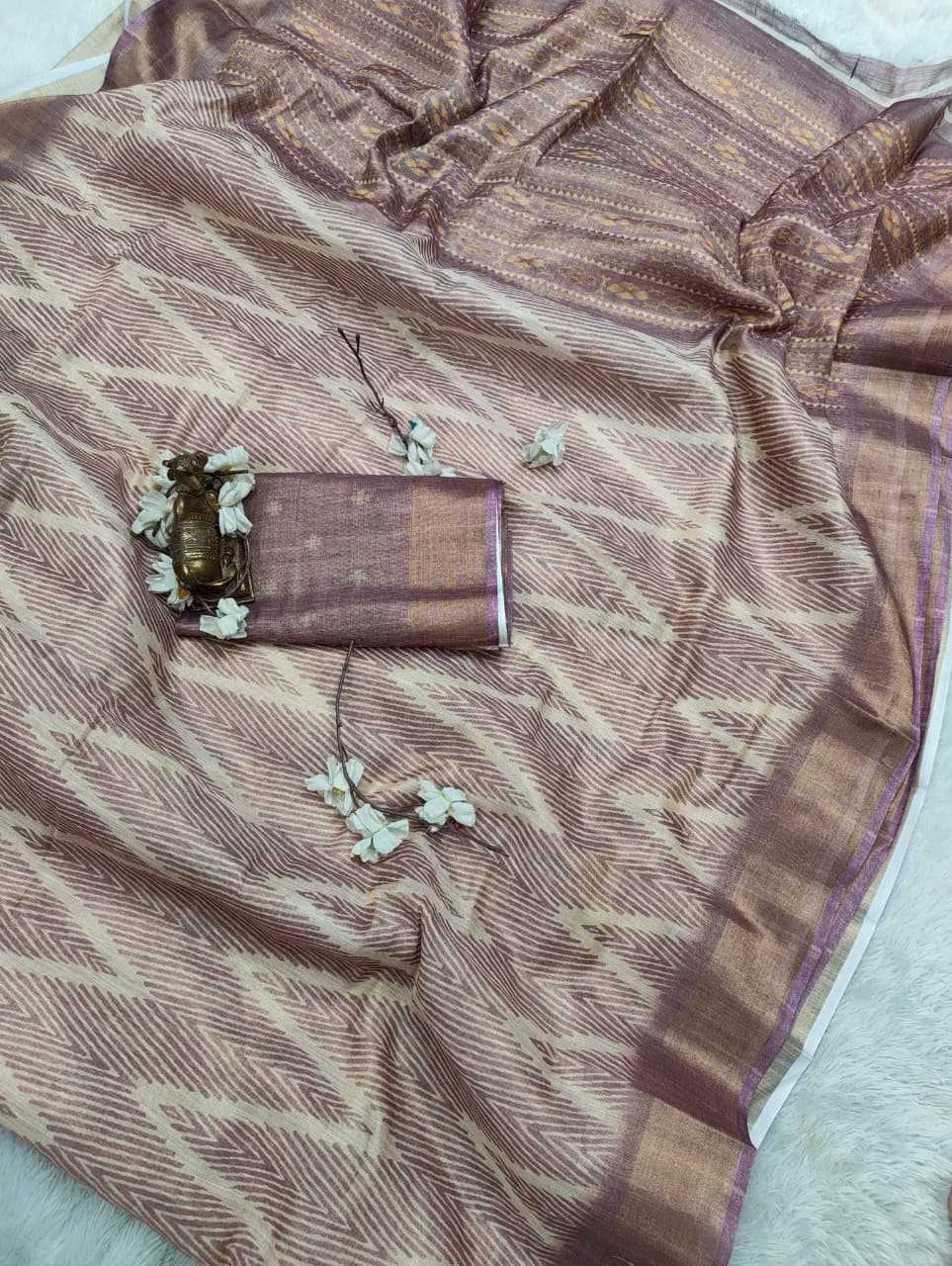 Printed Silk Saree