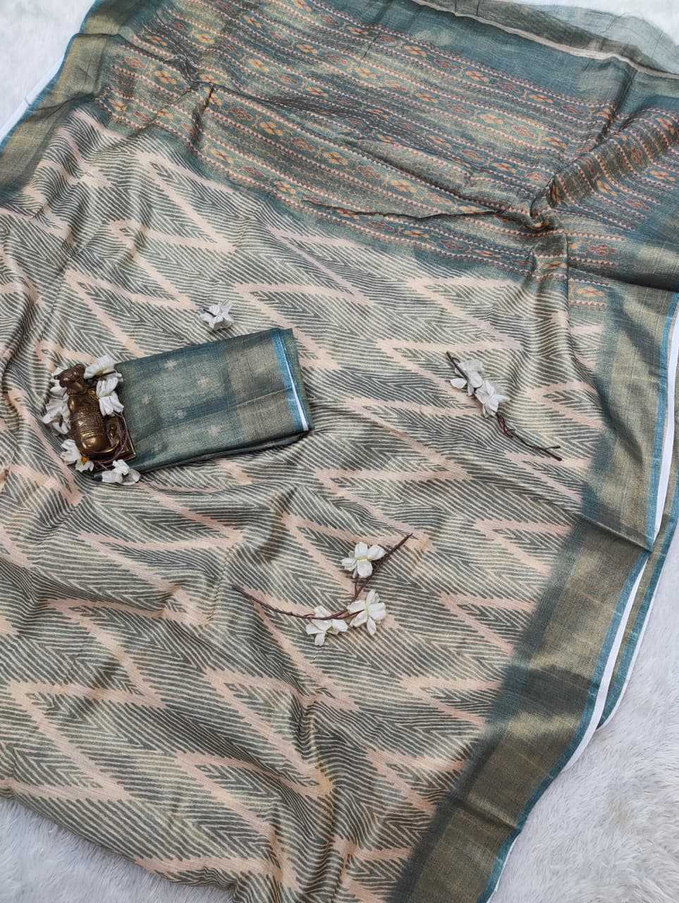 Printed Silk Saree
