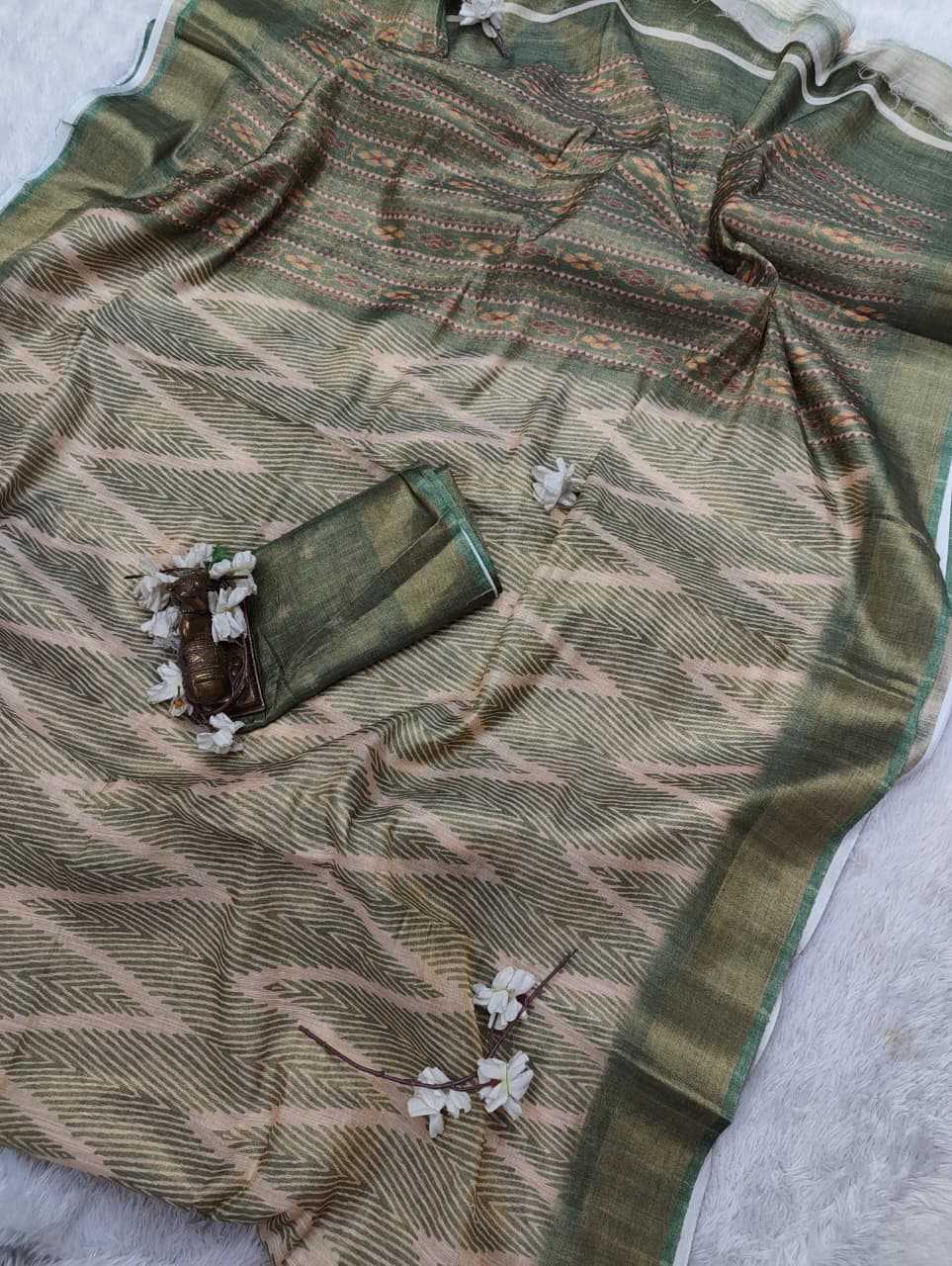 Printed Silk Saree