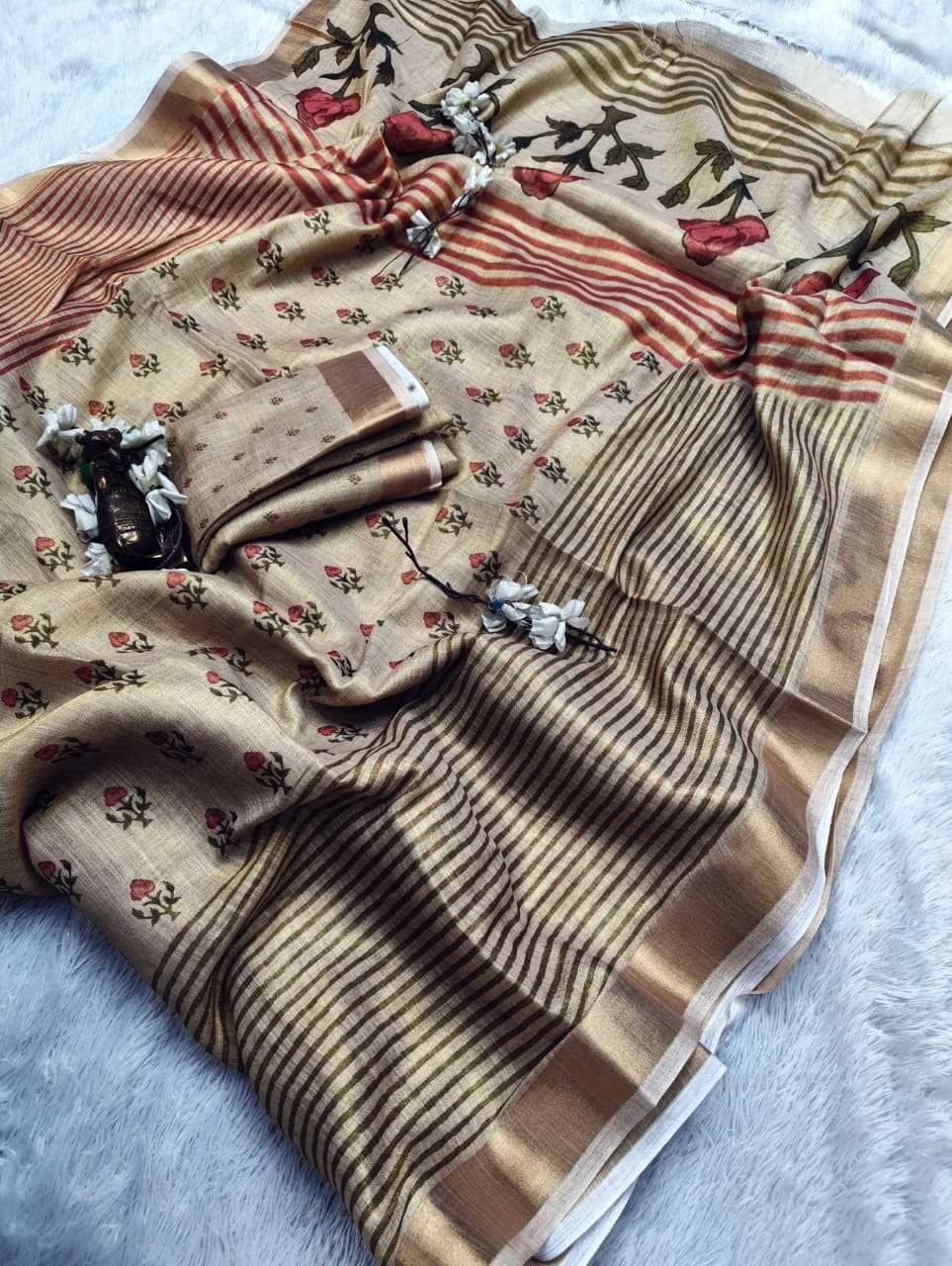 Printed Silk Saree