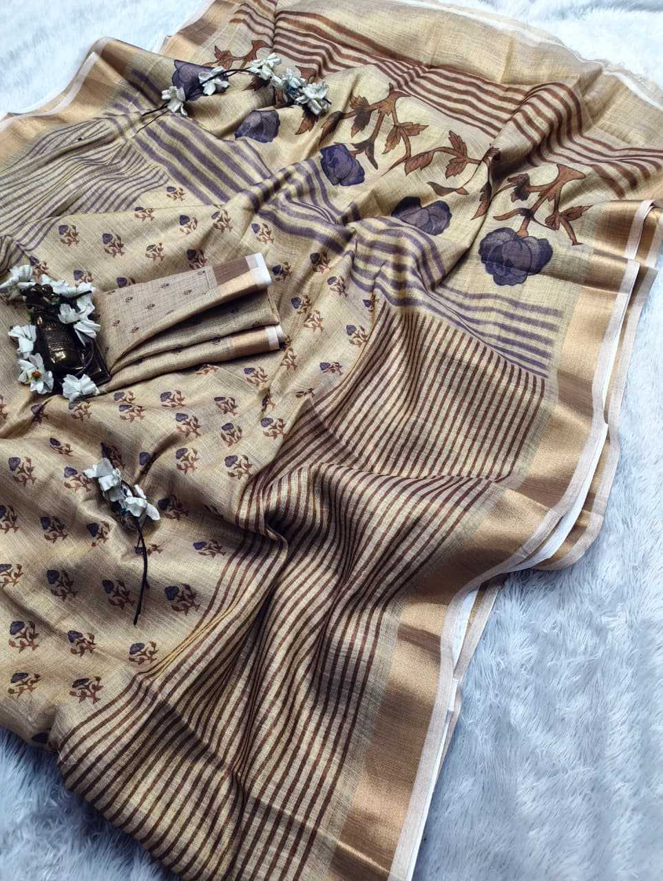 Printed Silk Saree