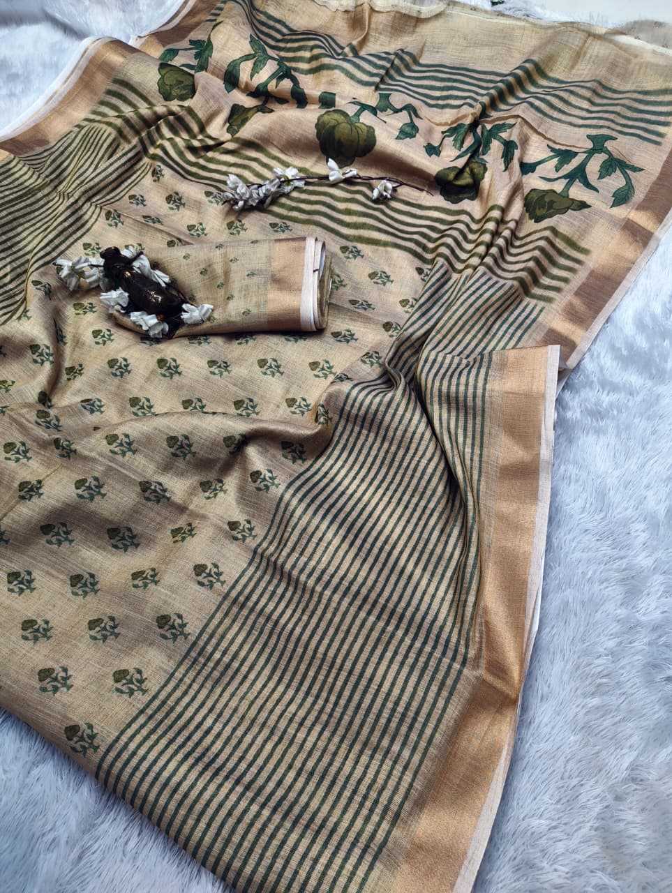 Printed Silk Saree