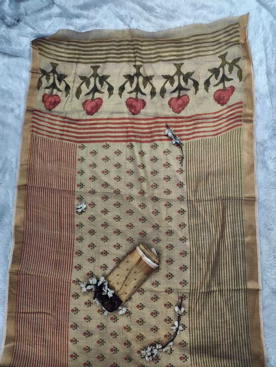 Printed Silk Saree