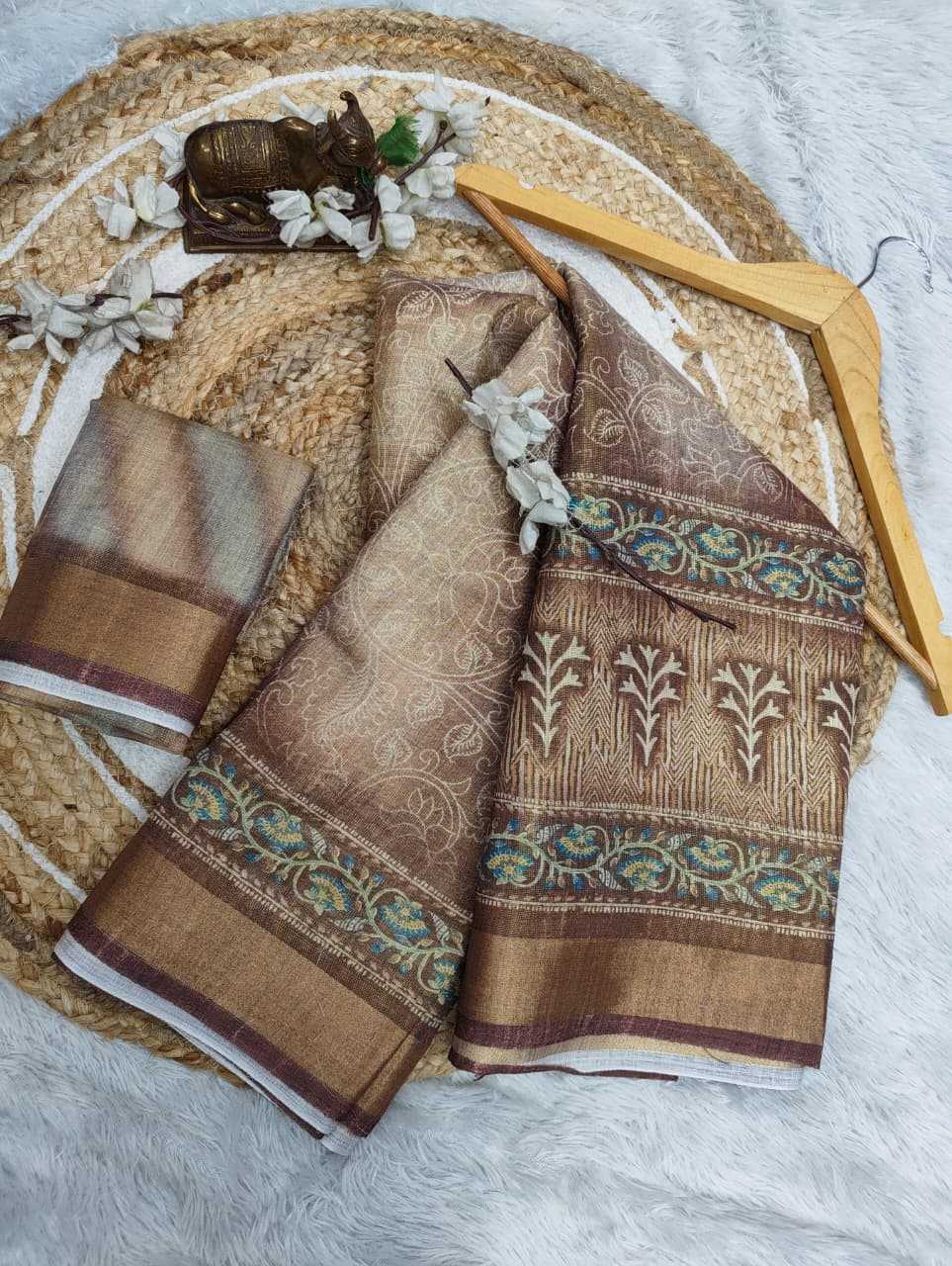 Printed Silk Saree