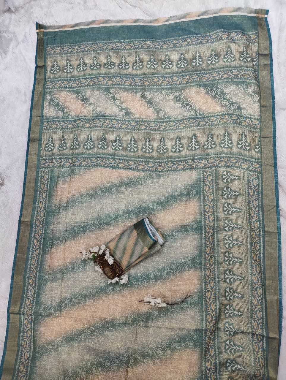 Printed Silk Saree