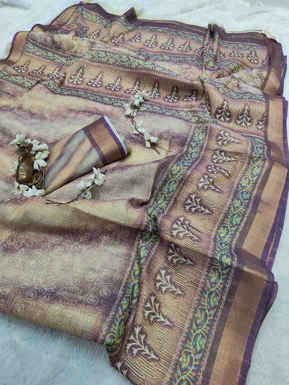 Printed Silk Saree