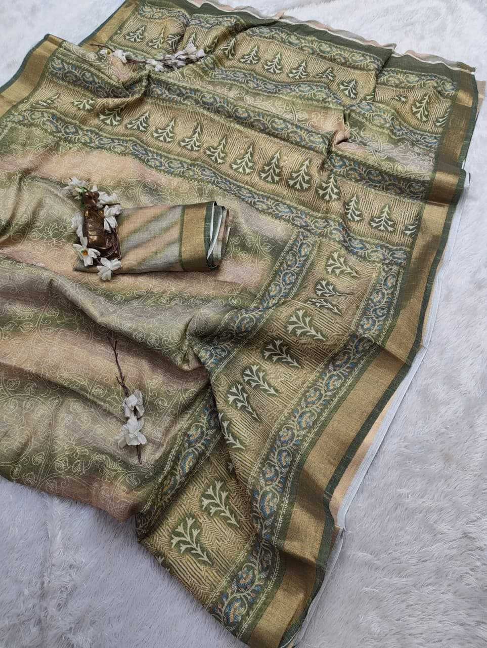 Printed Silk Saree