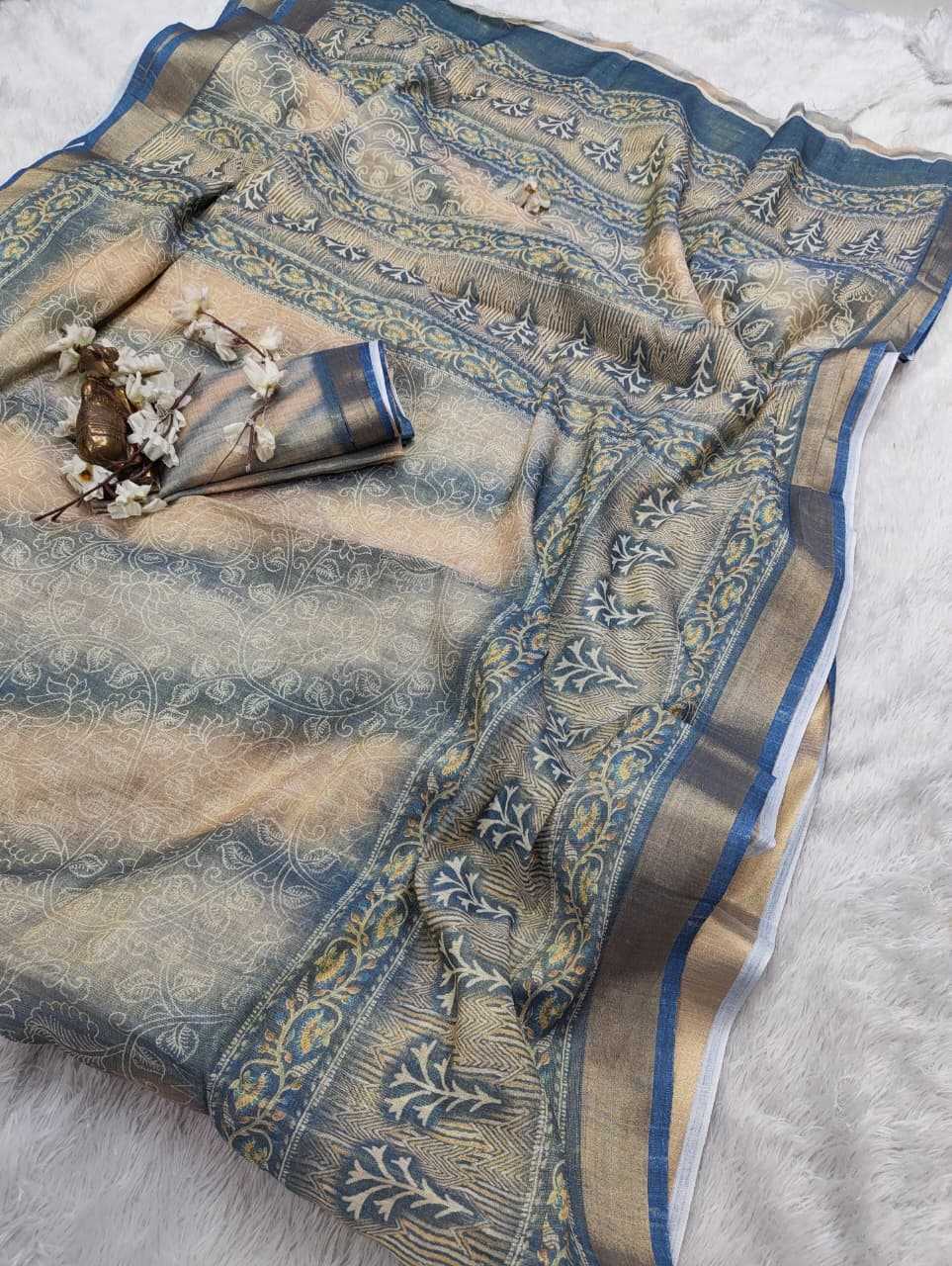 Printed Silk Saree