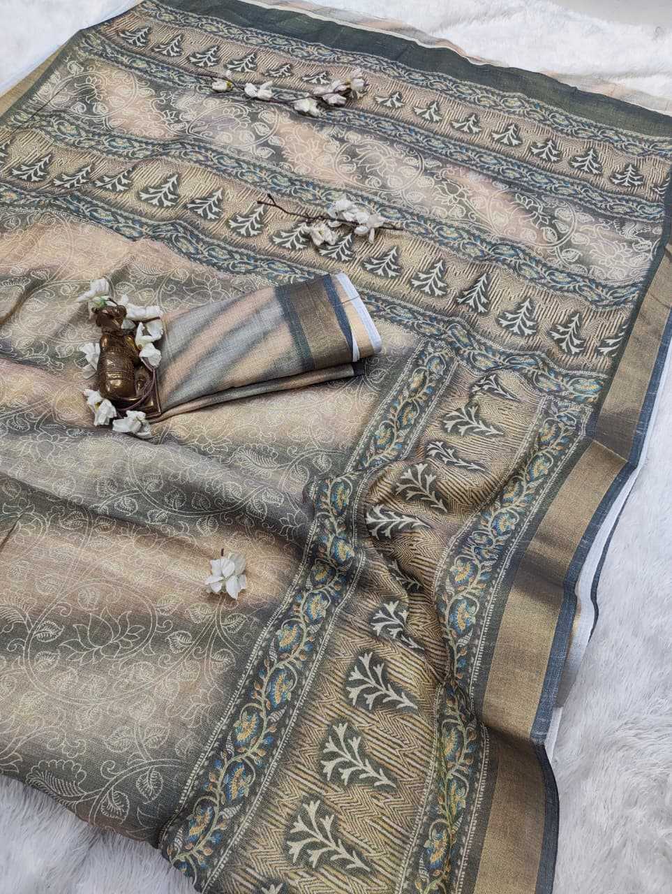 Printed Silk Saree