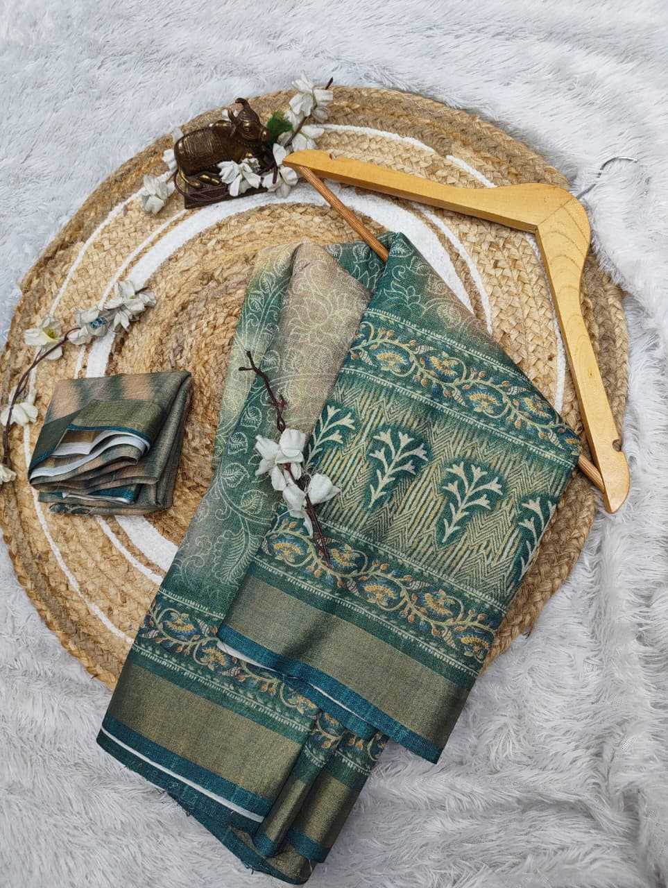 Printed Silk Saree