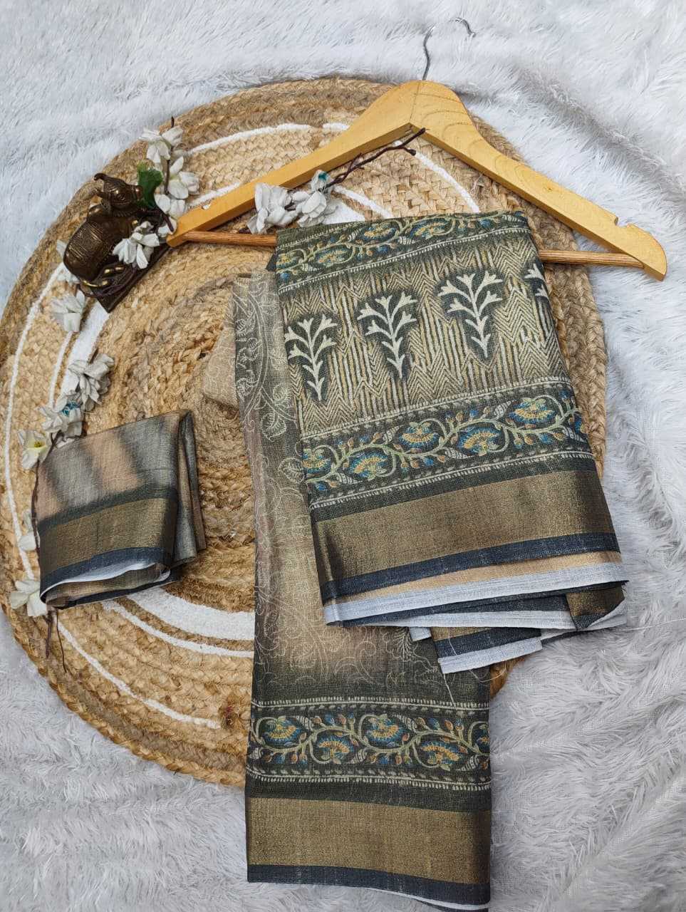 Printed Silk Saree