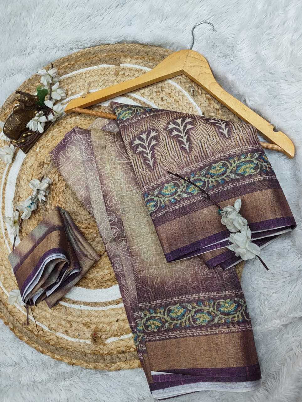 Printed Silk Saree
