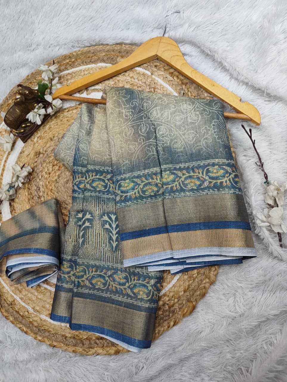 Printed Silk Saree