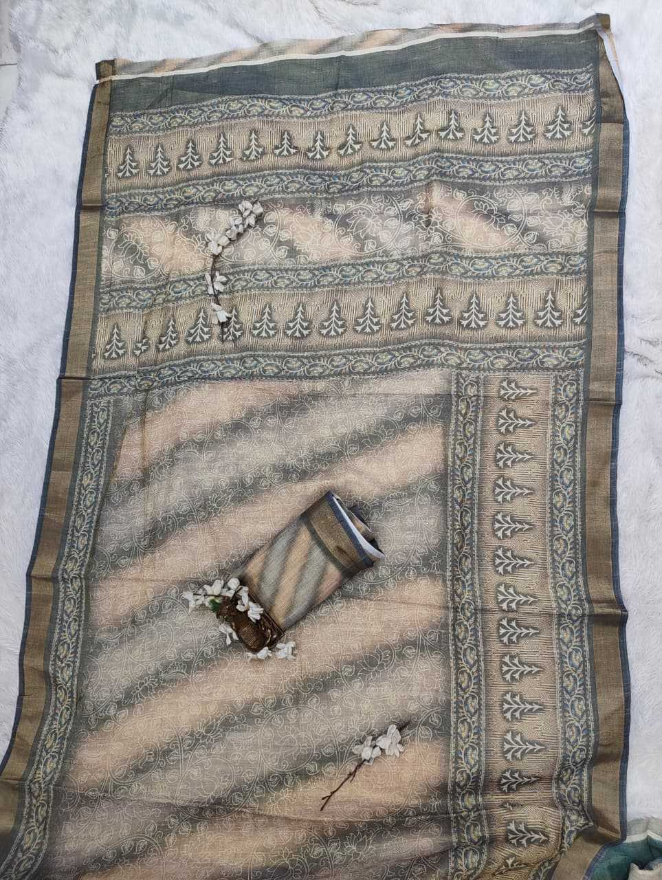 Printed Silk Saree