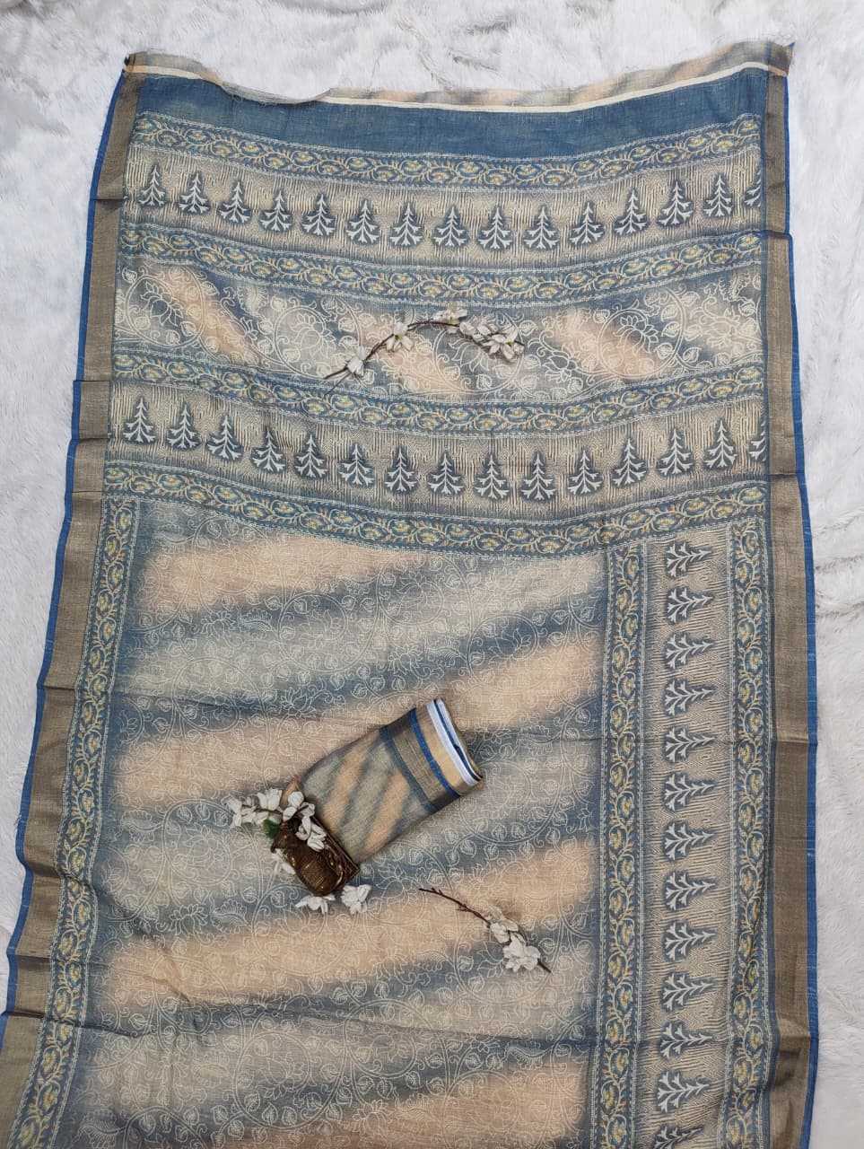 Printed Silk Saree