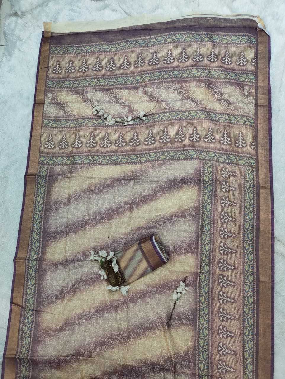 Printed Silk Saree