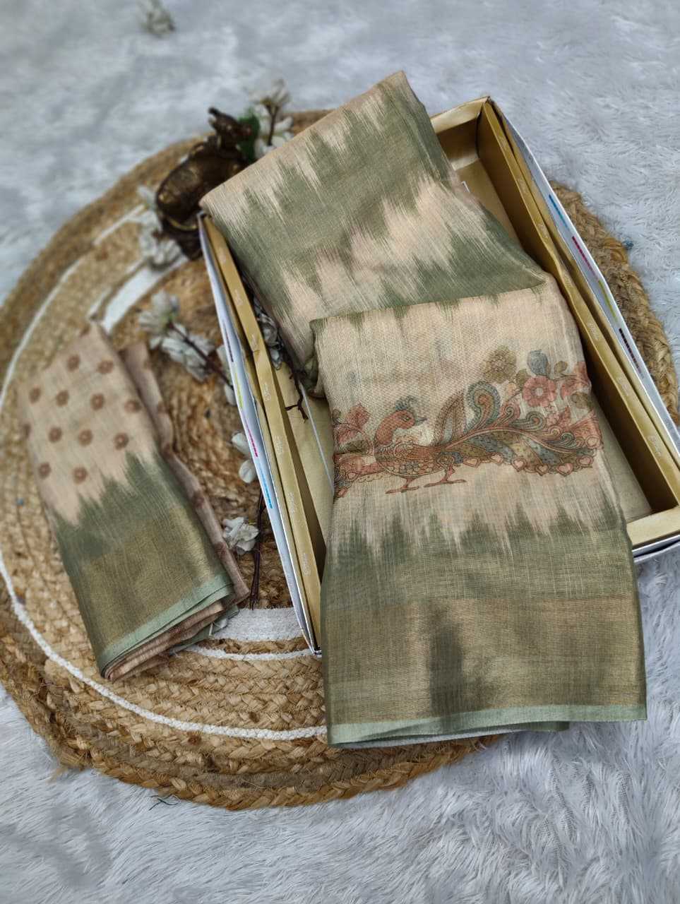 Printed Silk Saree