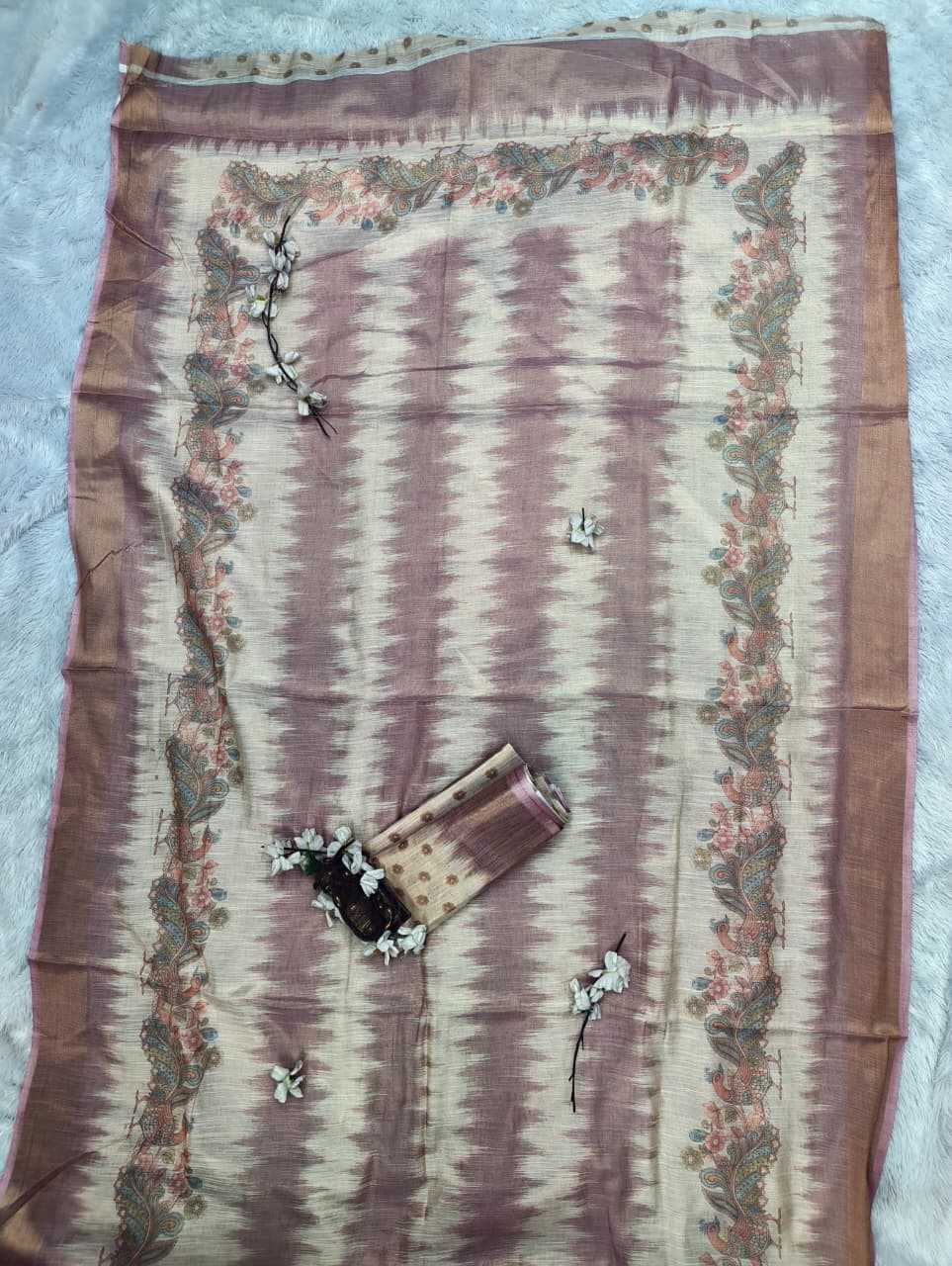 Printed Silk Saree