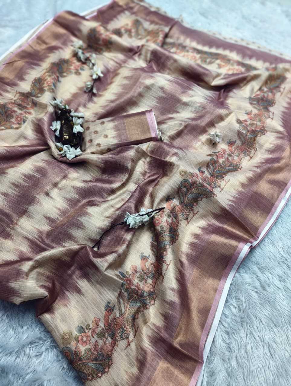Printed Silk Saree