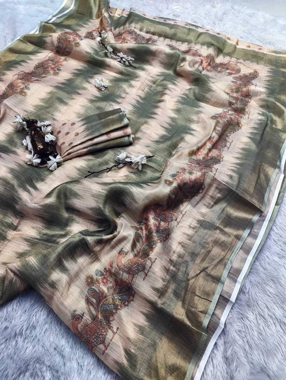 Printed Silk Saree