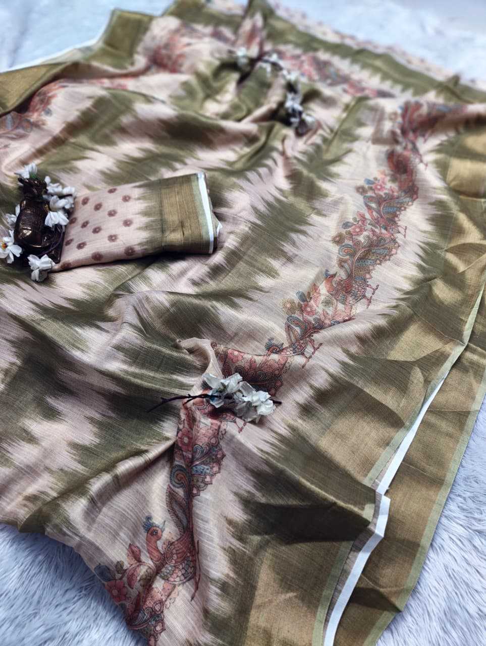 Printed Silk Saree