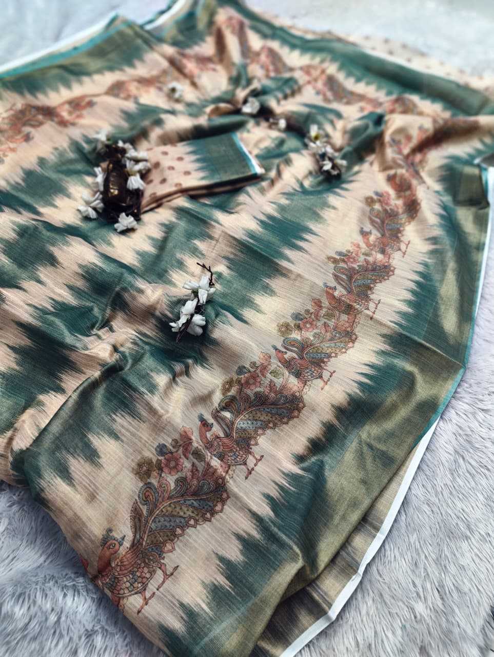 Printed Silk Saree